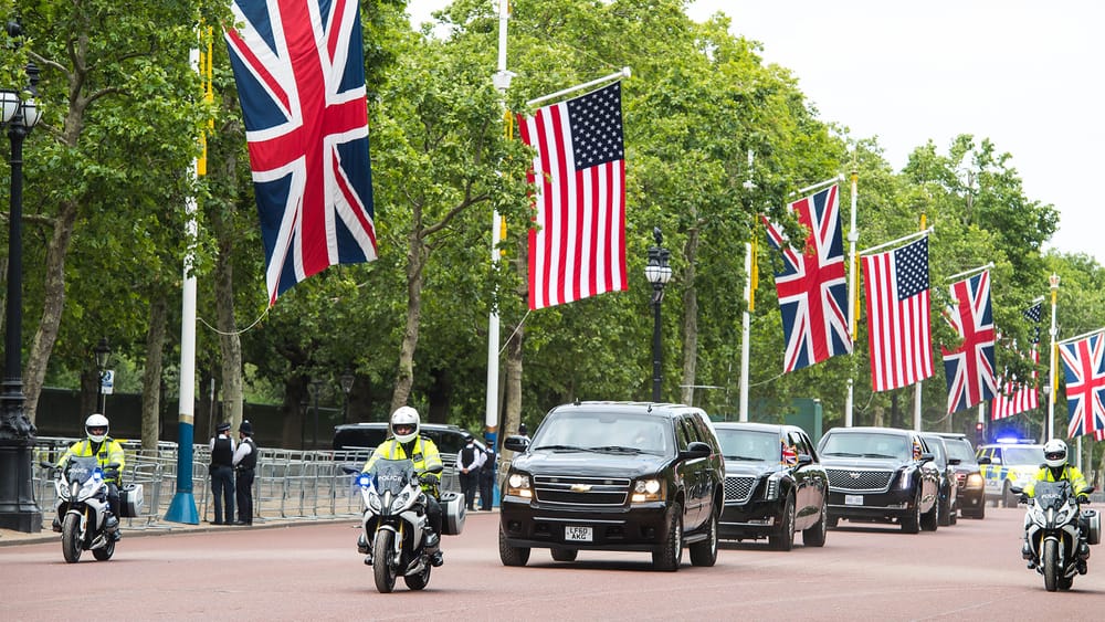 Donald Trump in Großbritannien | Von Daniel Becker Beitragsbild