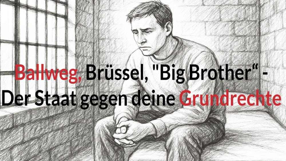 apolut fragt. KI antwortet: Ballweg, Brüssel, "Big Brother" – Der Staat gegen deine Grundrechte Beitragsbild