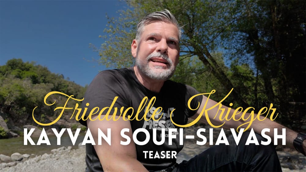 Friedvolle Krieger – Film mit Kayvan Soufi-Siavash (Kurztrailer) Beitragsbild