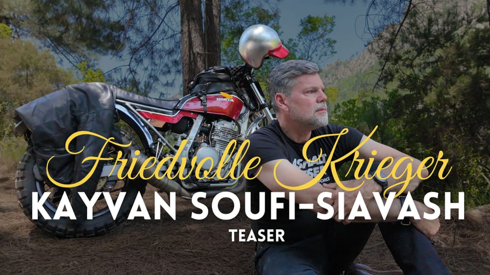 Friedvolle Krieger – Film mit Kayvan Soufi-Siavash (Teaser) Beitragsbild