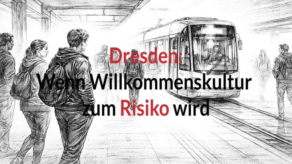 apolut fragt. KI antwortet: Dresden – Wenn Willkommenskultur zum Risiko wird Beitragsbild