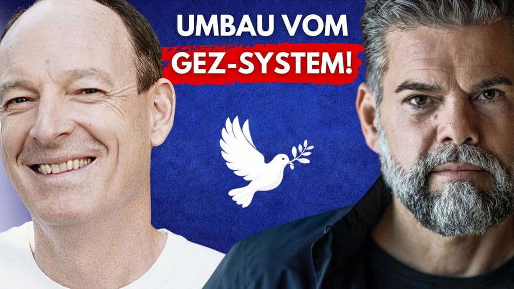 Jimmy C. Gerum: GEZ-Revolution, Recht auf Frieden & Leuchtturm ARD Beitragsbild