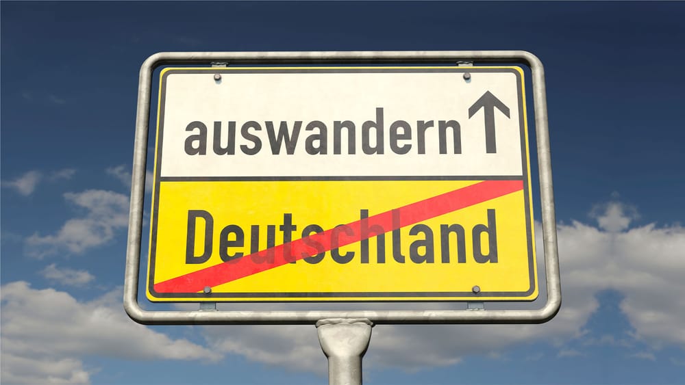 Rekord-Auswanderung: Immer mehr Deutsche kehren Deutschland den Rücken Beitragsbild
