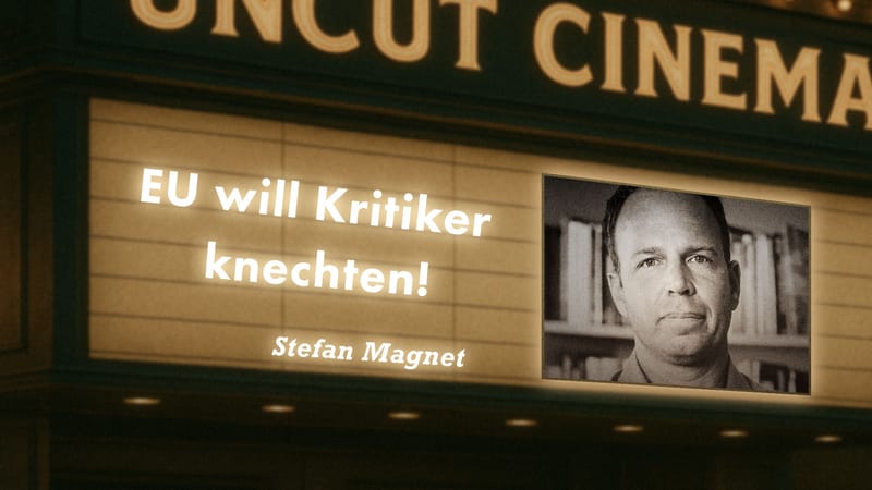 Uncut #67: Heute mit Stefan Magnet | EU will Kritiker knechten! Beitragsbild
