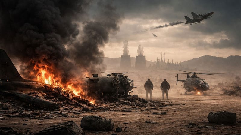 Das war keine "Rettungsmission" für einen US-Piloten | Von Michael Hollister Beitragsbild